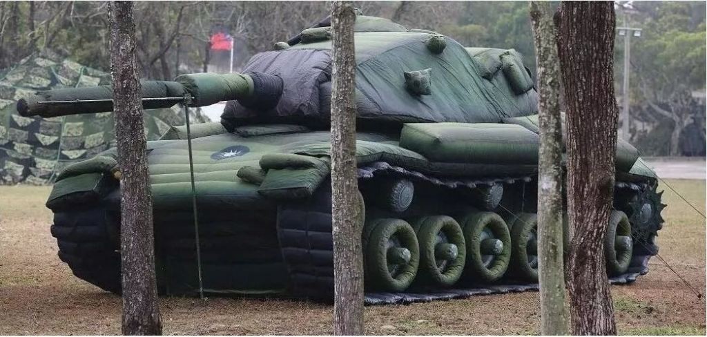 武山军用充气坦克